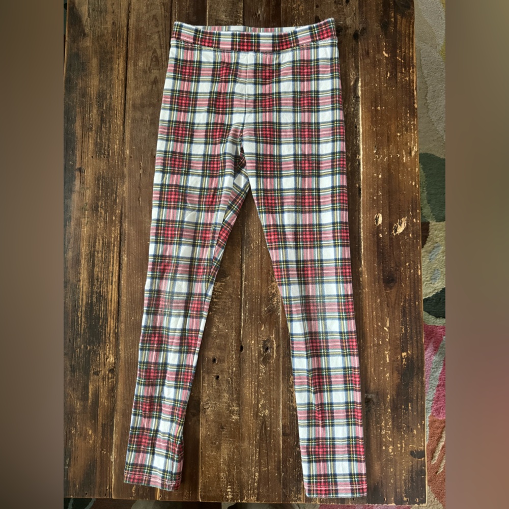 Crewcuts Girl’s Leggings Snowy Tartan